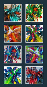 Parrot Pandemonium by De Gillett Cox for Kennard & Kennard 