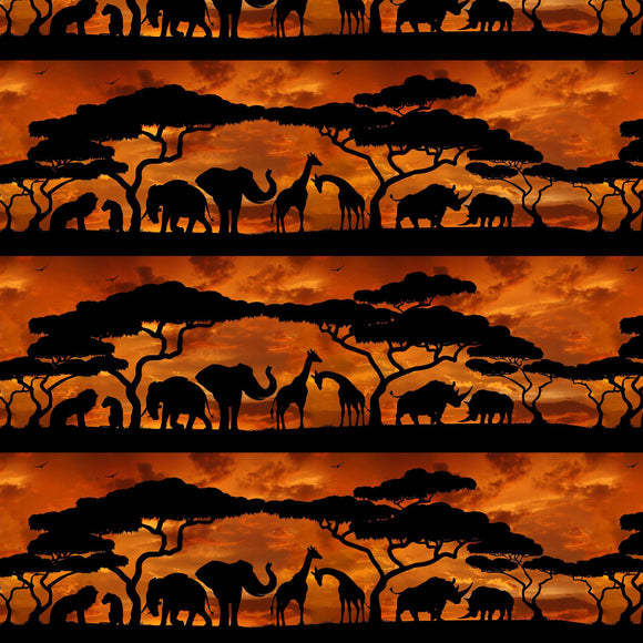 African Safari by  Kennard & Kennard Designs