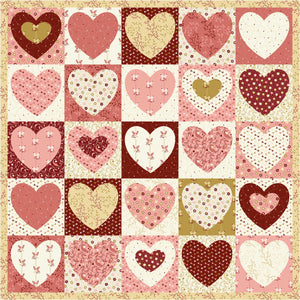 Forever - Scrappy Hearts Quilt Pattern