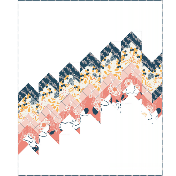 Garden Thyme - Orangewood Quilt Pattern